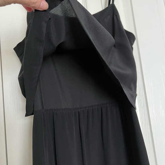 Madewell black 100% silk dress - Picture 2 of 7